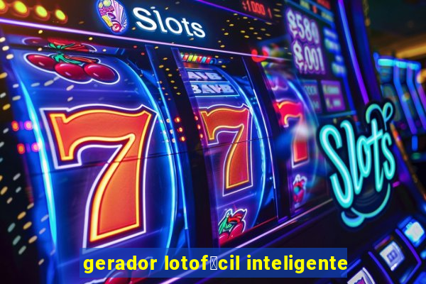 gerador lotof谩cil inteligente